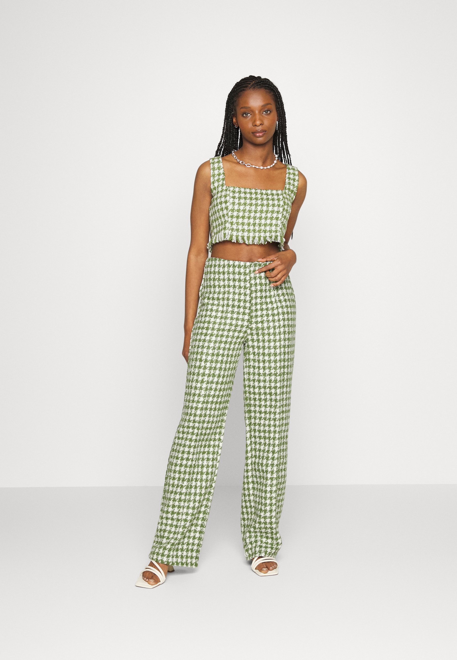 missguided green pants