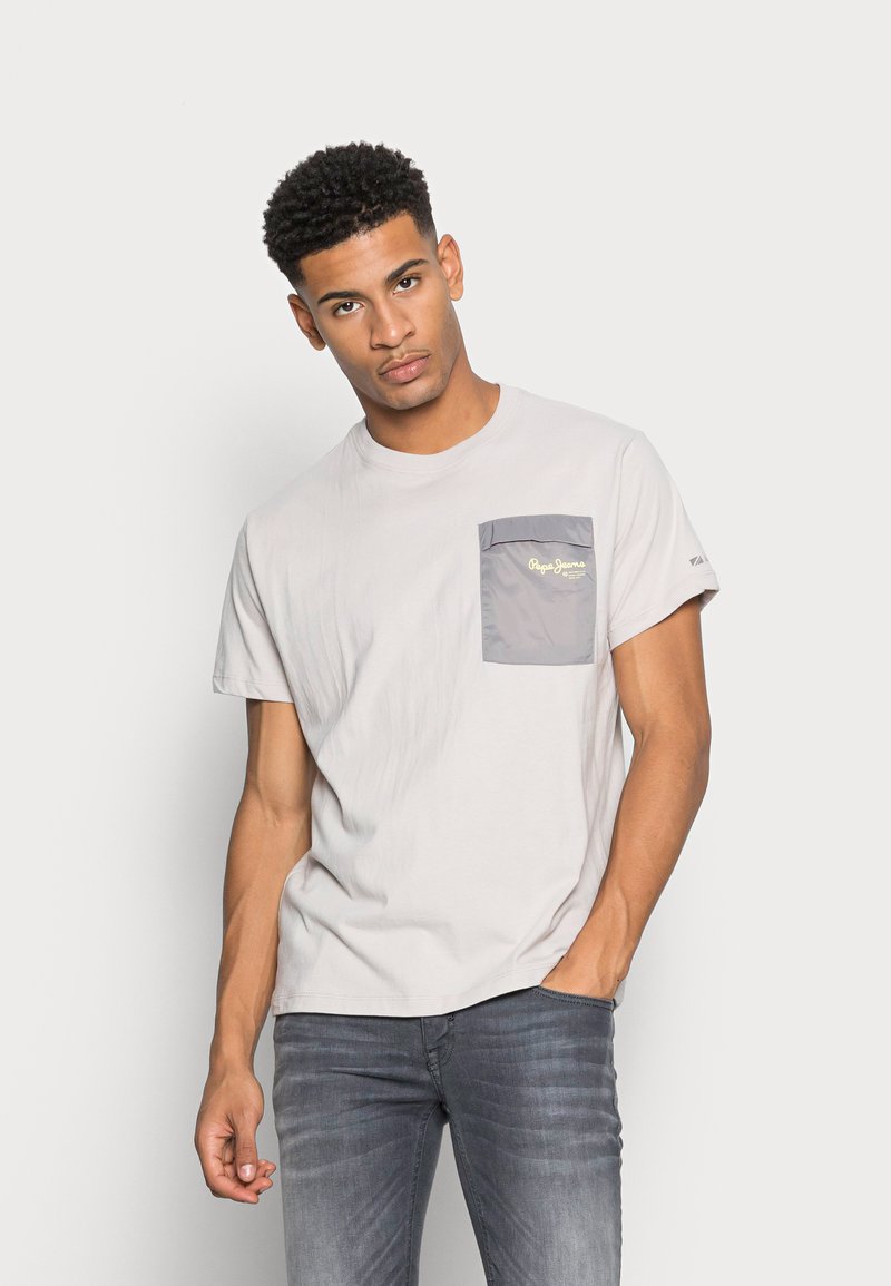 Pepe Jeans ABNER - T-shirt básica - pearl grey