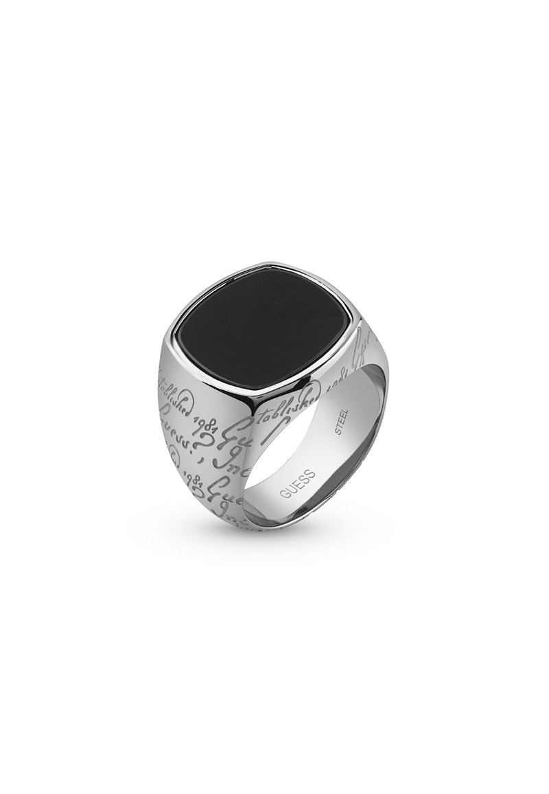 Guess SCHRIFTZUG Anello silberfarben/argentato Zalando