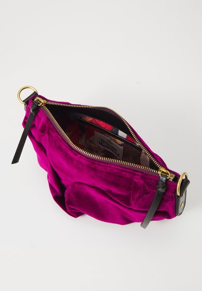 Vivienne Westwood AGNES SMALL SHOULDER BAG - Handväska - purple