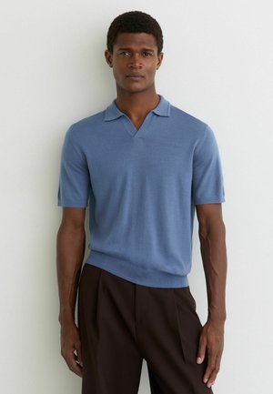 REGULAR FIT - DUCHIE OPEN-COLLAR  - Polo - nordic blue