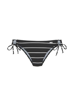 Bikini bottoms - schwarz gestreift