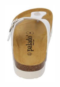 Palado KOS LACK - Sandaler m/ tåsplit - weiß lack