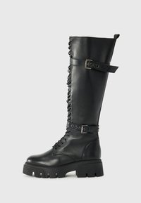 MIA - Čizme s vezicama - black