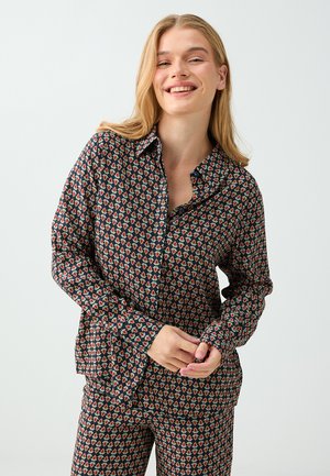 Jimmy Key, PATTERNED STRAIGHT FIT SHIRT - Chemisier - dark blue