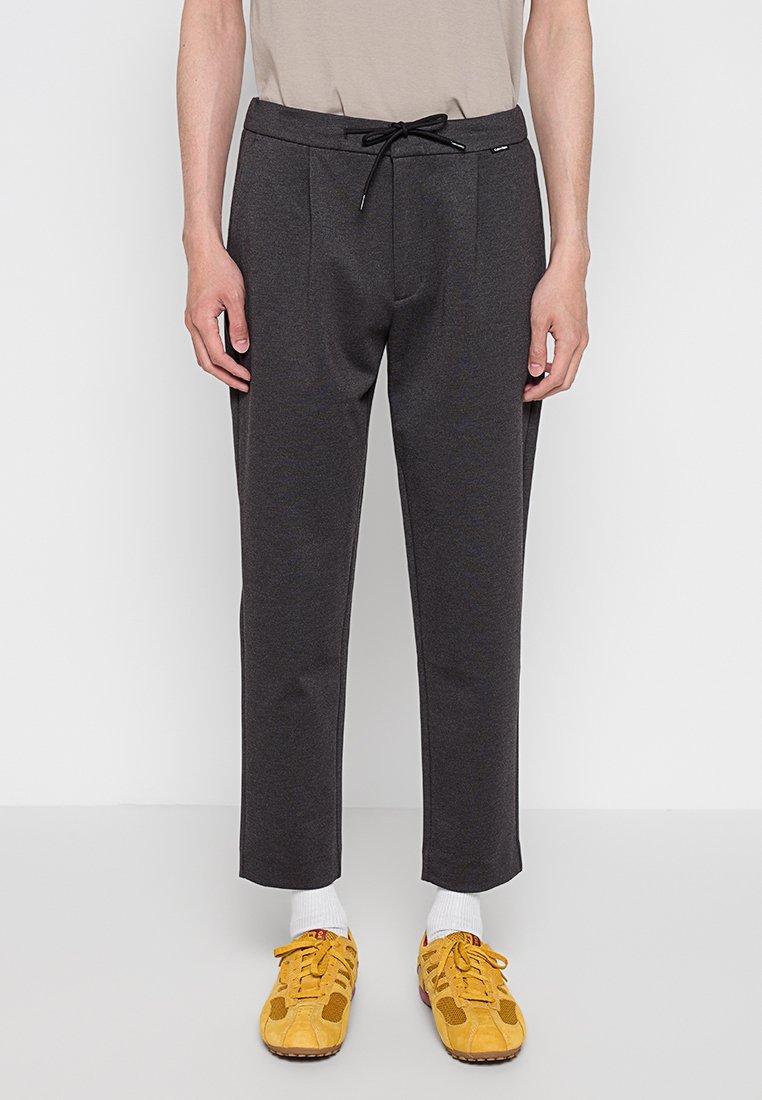 Calvin Klein Broek donkergrijs gemêleerd Calvin Klein Broek donkergrijs gemêleerd