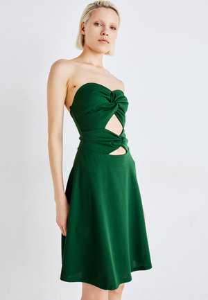 CHI BOW MINI SKATER - Rochie cocktail/Rochie petrecere - bottle green