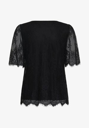 Cream, CRMIRA SHORT SLEEVE - Blusa - pitch black
