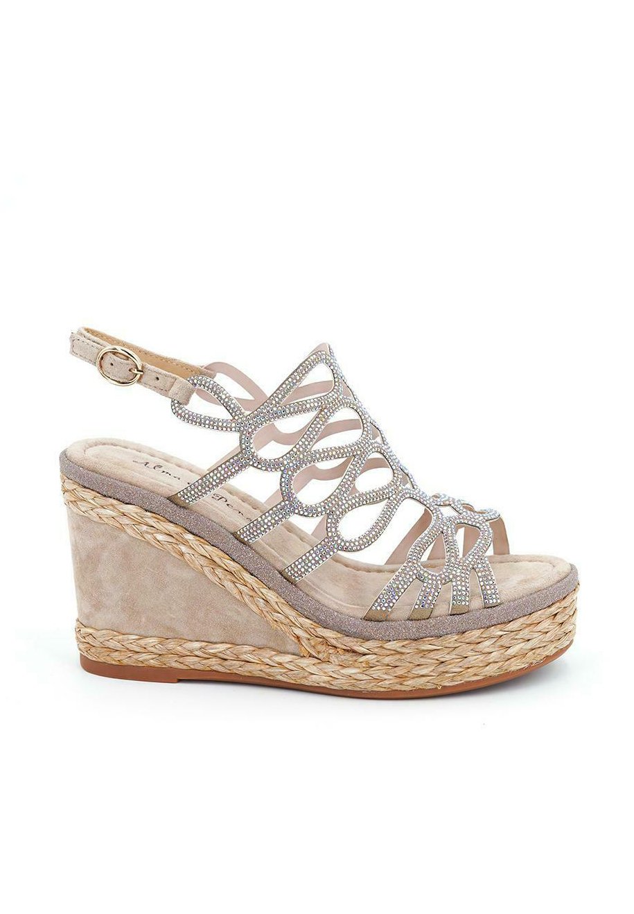 Alma en Pena CALLAO - Sandalen met sleehak - sand/beige - Zalando.be