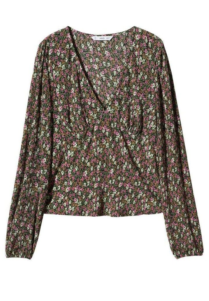 Mango Blouse donkerroze