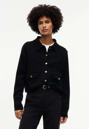 Tommy Hilfiger, GOLD-TONE BUTTON JACKET WITH WOOL - Блейзър - black