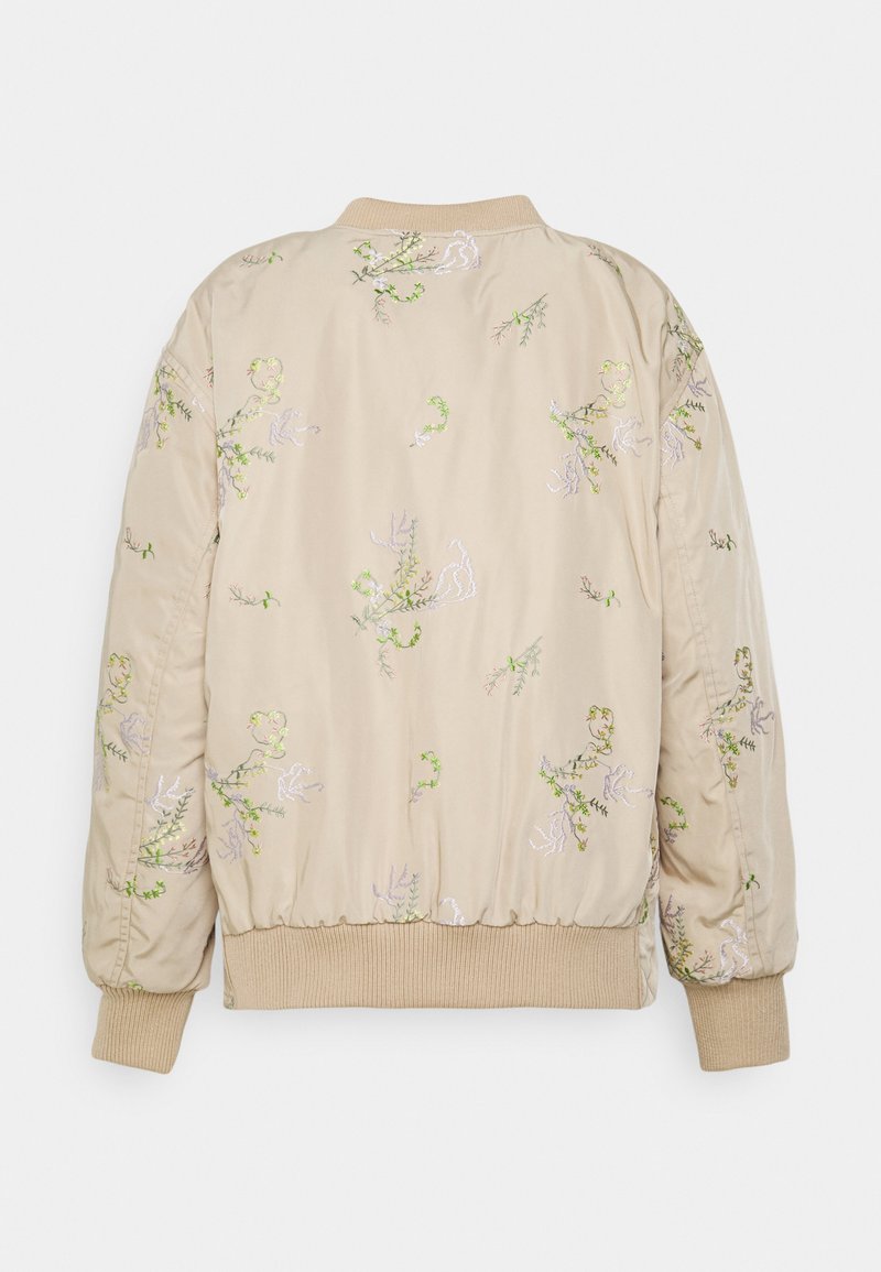 Damen Leichte Jacken | Nümph NUASSIS JACKET Bomberjacke sesame/beige - IS02013 Damen Leichte Jacken | Nümph NUASSIS JACKET Bomberjacke sesame/beige - IS02013