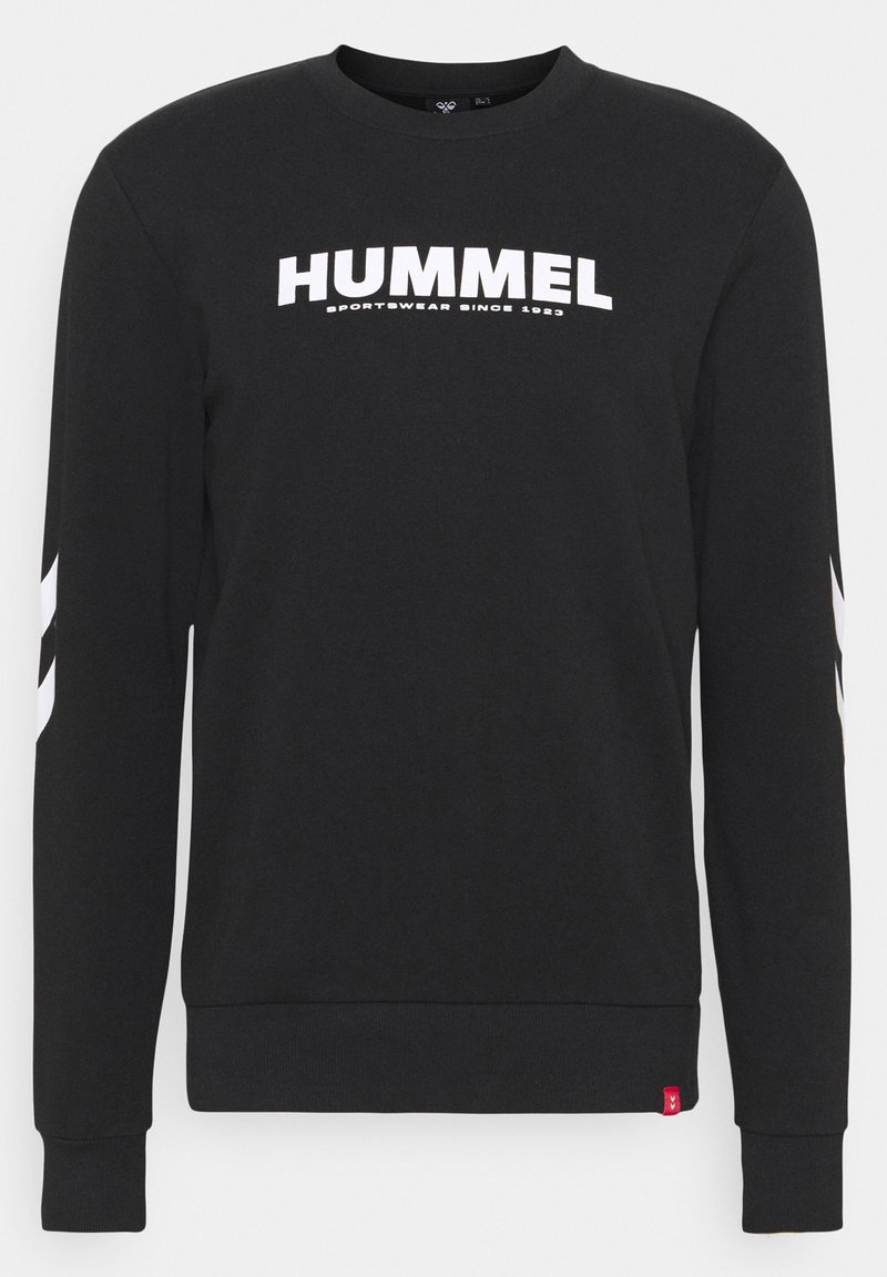 Felpa Donna Hummel Hmlfelpa Offgrid Wo – Cotone 100%, Felpata Con Retro Spazzolato, Nera Con Stampa