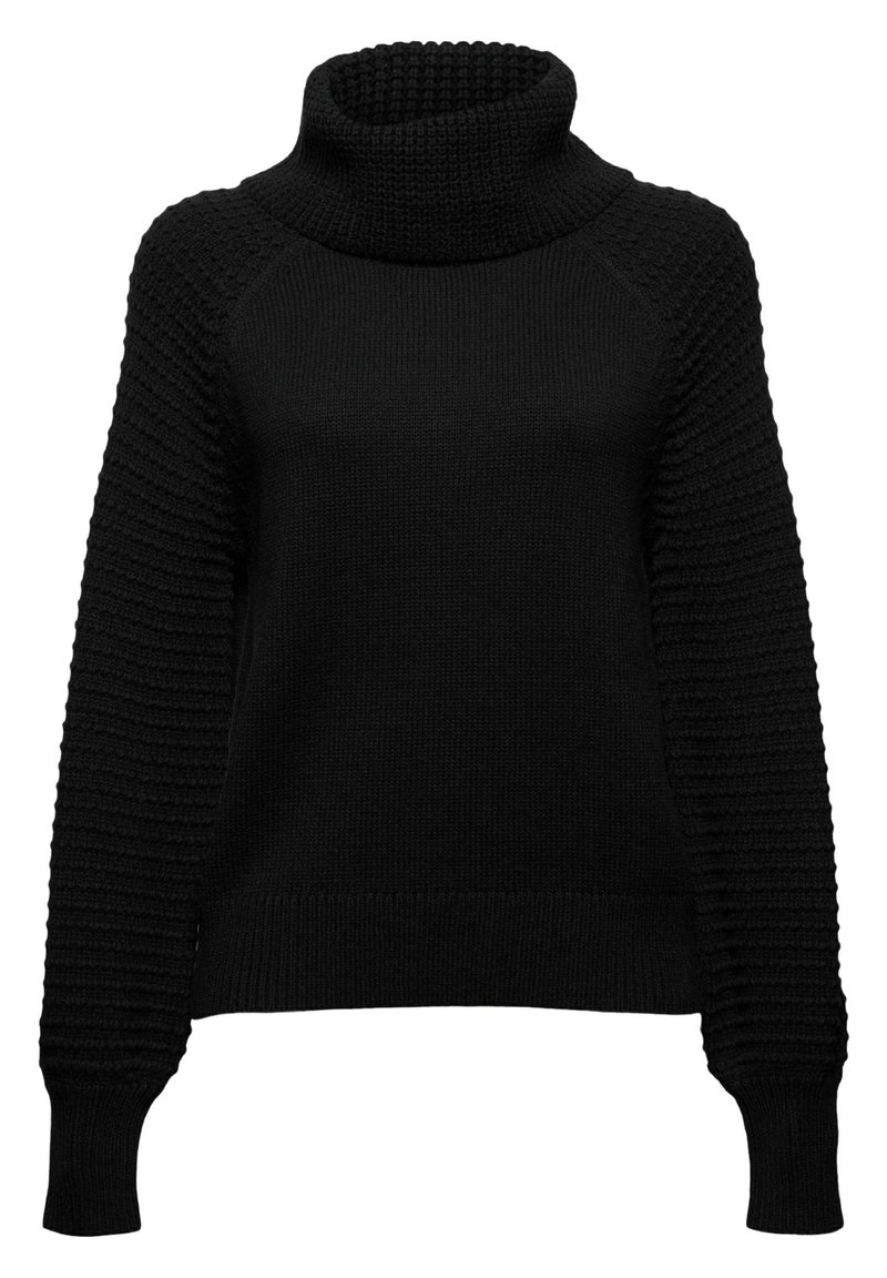 Damen Strickjacken | edc by Esprit SWEATERS Strickpullover black/schwarz - VH33554 Damen Strickjacken | edc by Esprit SWEATERS Strickpullover black/schwarz - VH33554