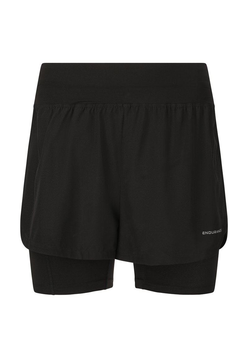 Endurance SHORTS LESS - 2-i-1-shorts - black/sort - Zalando.dk