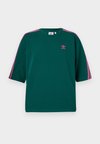 OVERSIZE TEE UNISEX - T-shirt estampada - collegiate green/semi lucid fuchsia