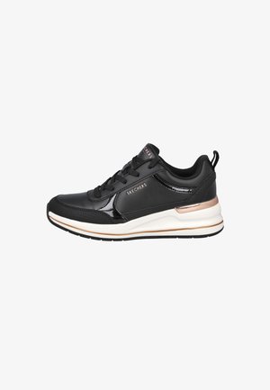 Skechers, BILLION FINE SHINE - ZAPATILLAS - ZWART - Zapatillas - black