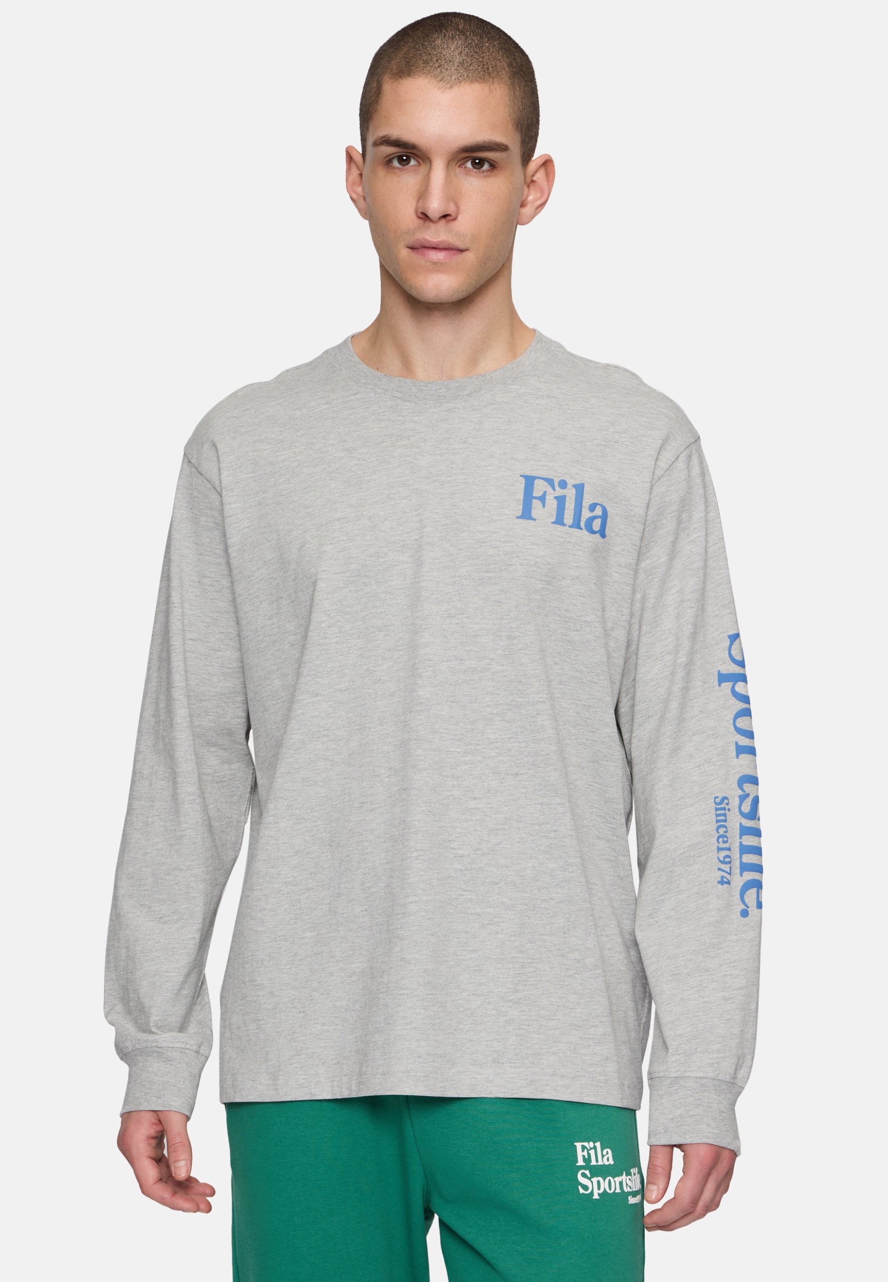 Polo Magliette Maniche Lunghe Uomo Fila Magliette Polo Maniche