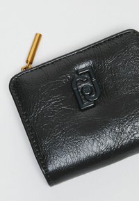 LIU JO GLOSSY WITH ZIP - Monedero - dark blue