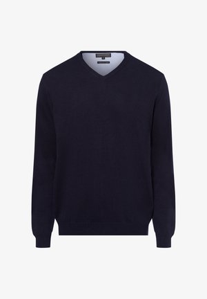 FINSHLEY & HARDING Strickpullover - marine
