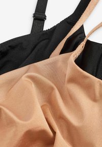 Next NON PAD BALCONY SMOOTHING 2 PACK STANDARD - T-krekla krūšturis - black nude