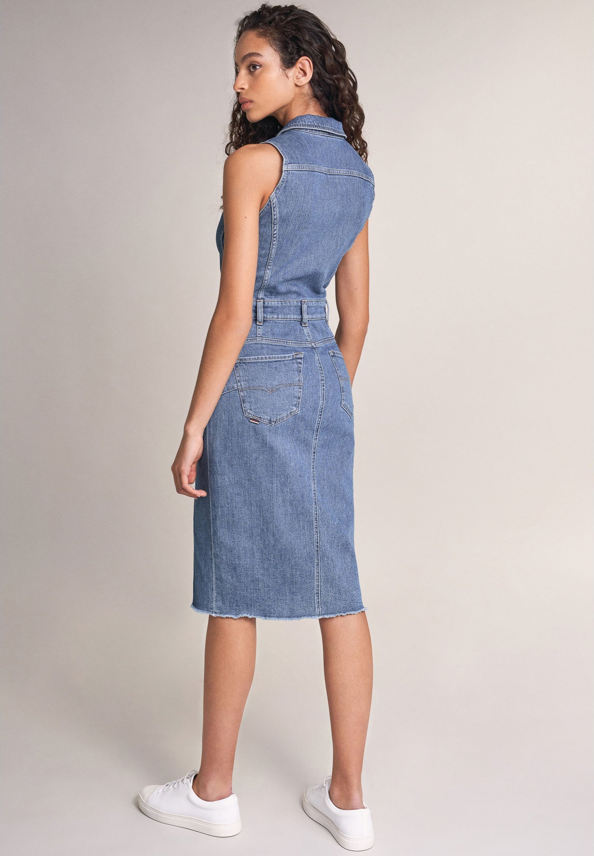 robe en jean salsa