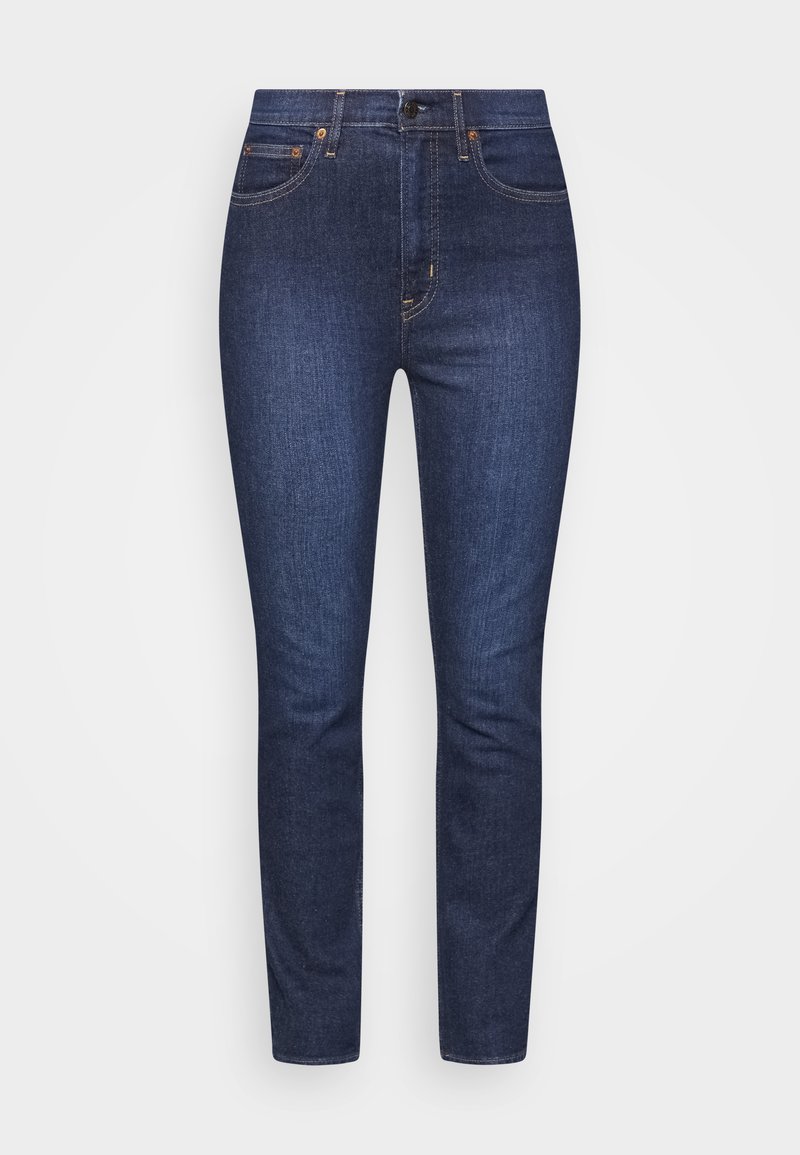 GAP VINTAGE SLIM HIGH RISE LISSON - Jeans Slim Fit - rinsed/blå ...