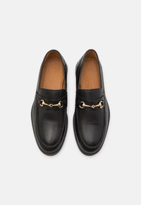 Selected Homme SLHBLAKE HORSEBIT LOAFER - Pantofi slip-on eleganți - black