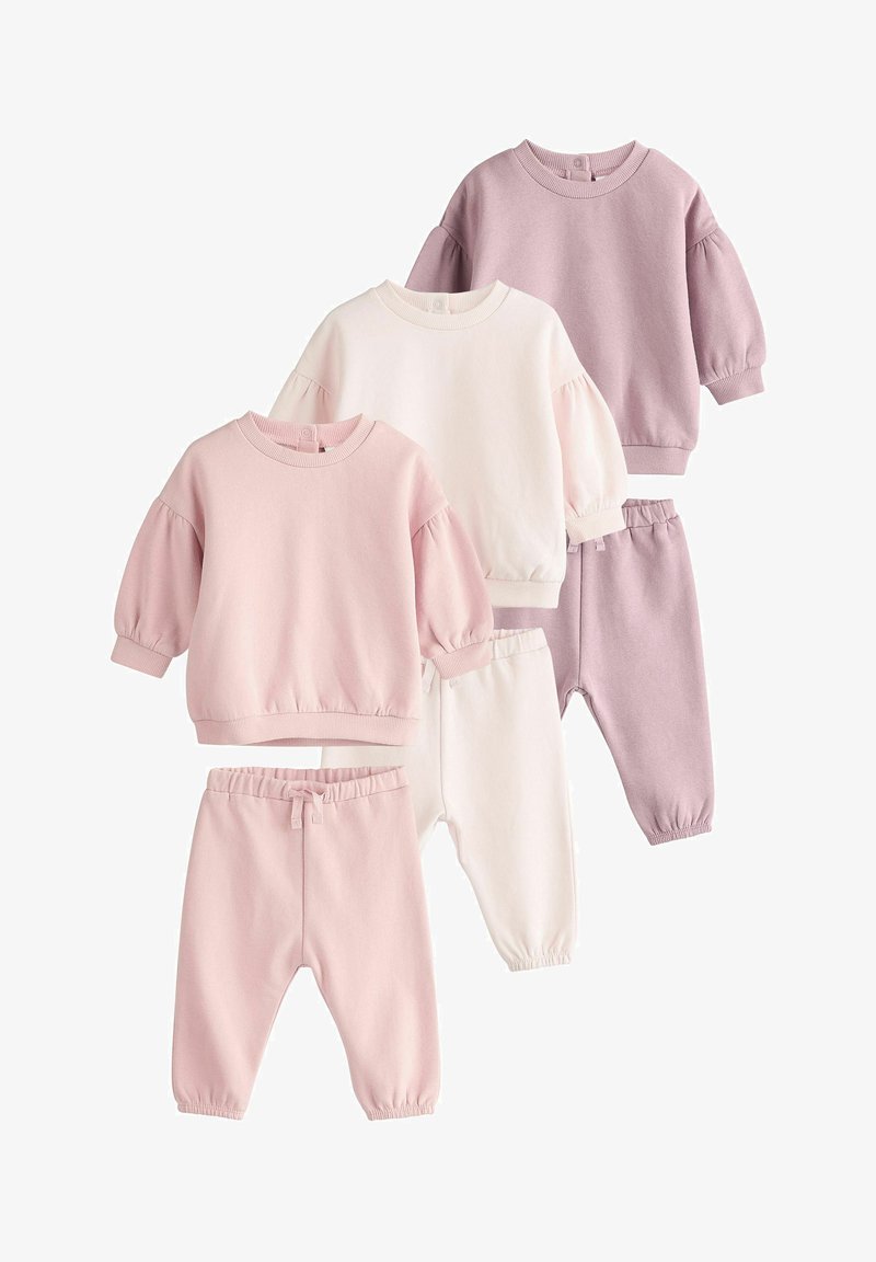 Next JOGGERS SET 3 PACK - Trainingsanzug - pink cream