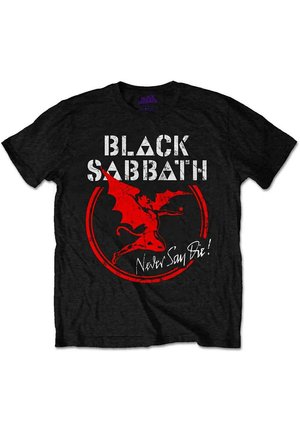 BLACK SABBATH NEVER SAY DIE - Print T-shirt - black