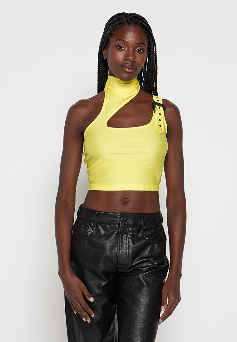 Versace Jeans Couture Top geel Versace Jeans Couture Top geel