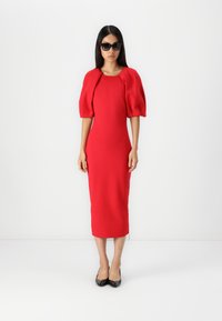 Elisabetta Franchi WOMAN DRESS - Vestito di maglina - red passion