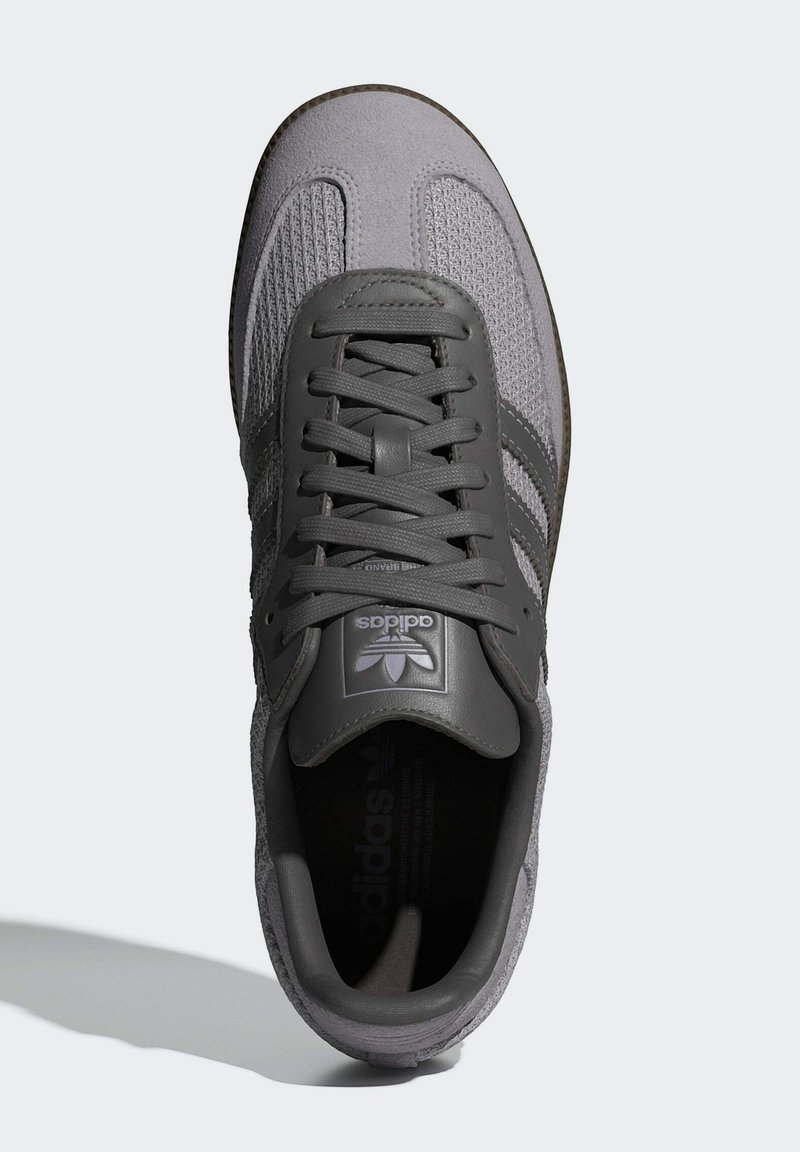 adidas Originals SAMBA OG UNISEX - Trainers - glory grey charcoal gum/grey  - Zalando.ie