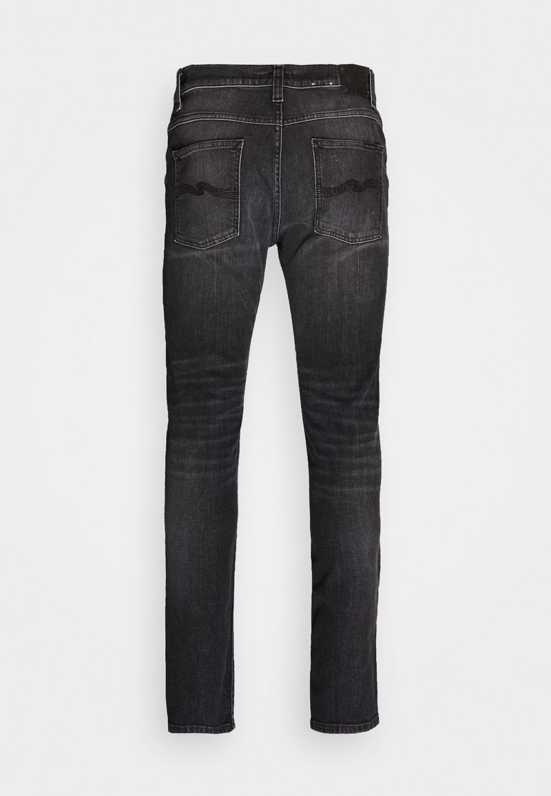 Nudie Jeans Lean Dean Slim Fit Jeans Black Arch Grey Denim Zalando Co Uk