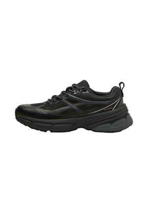 OYSHO, TRANSPARENT SPORT - Trainers - black