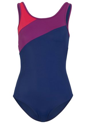 SPORTLICHER MIT EIN - Maillot de bain - blau