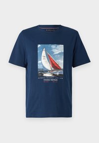 COLOR PHOTO PRINT TEE - T-shirts med print - night sky