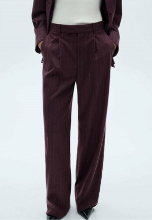 Trousers - bordeaux