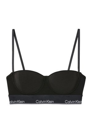 Calvin Klein Underwear, LIGHTLY LINED ICON COTTON MODAL - Soutien-gorge à bretelles amovibles - black