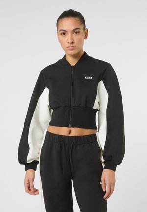 Fila APPAREL LECORE CROPPED HIGH  - Sweatjakke - black-egret