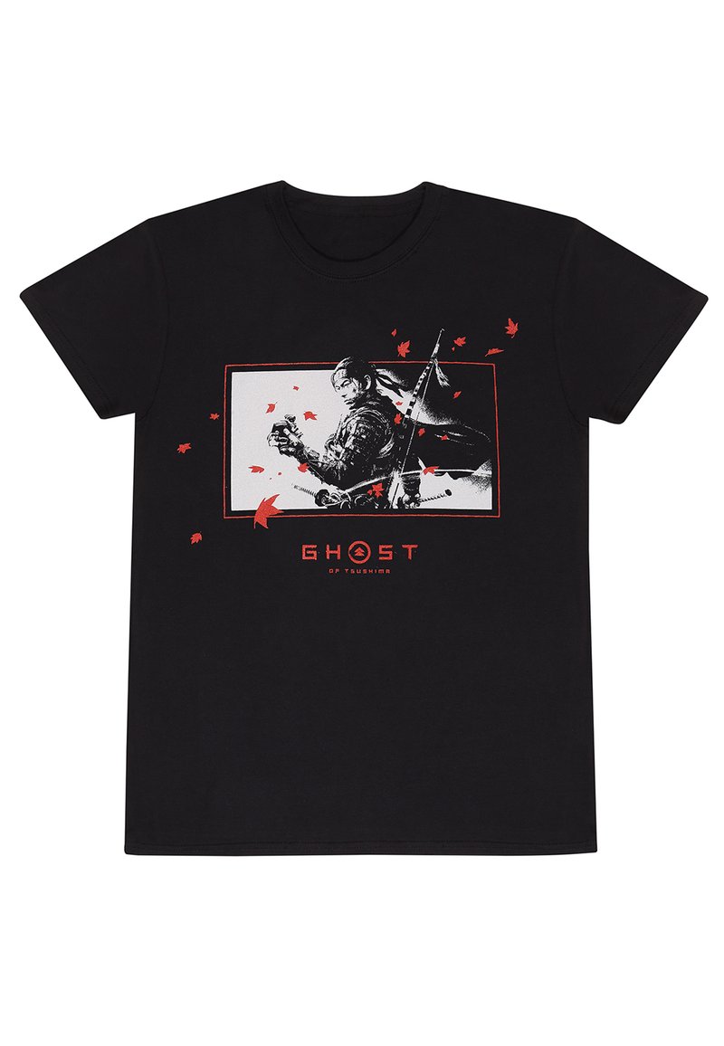 Henry Tiger GHOST OF TSUSHIMA BREEZE - T-shirts print - black/sort