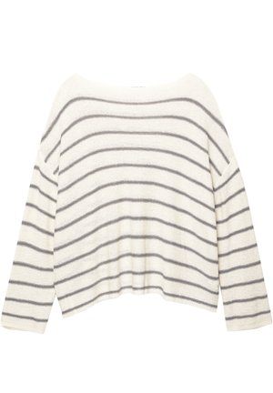 STRIPED - Jumper - grey
