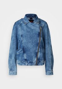 BIKER JACKET - Džinsinis švarkelis - medium blue