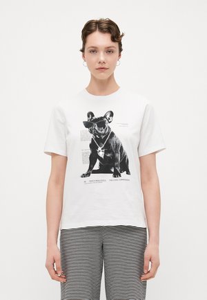 ONLDONNA LIFE COOL  - T-shirts med print - bright white