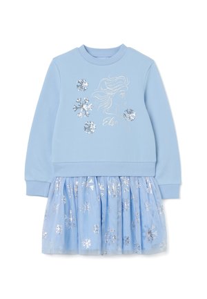 REGULAR FIT WITH PRINT. - Freizeitkleid - azure