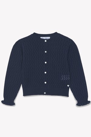 CARDIGAN - Chaqueta de punto - marine