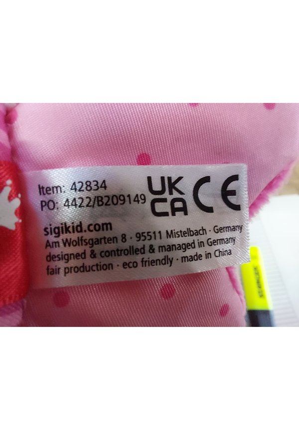 KNISTER REDSTARS – Kuscheltier