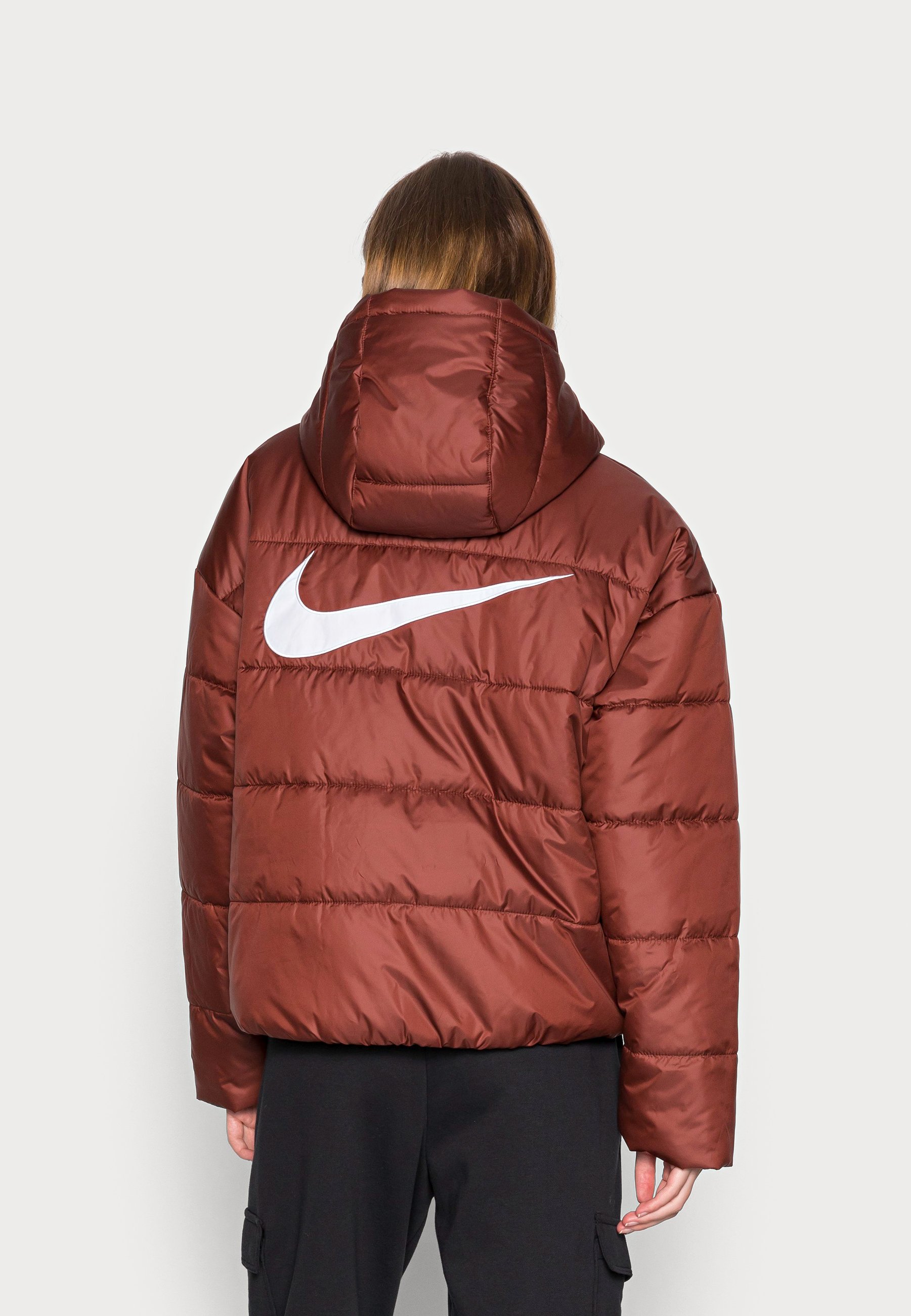 nike winter jacket black