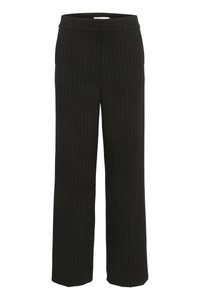 JOELLE PINSTRIPE PANTS - Bukser - black