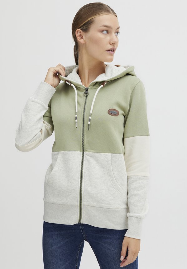 OXKate - Zip-up sweatshirt - seagrass